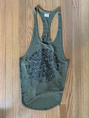 Gymshark x David Laid Green Stringer